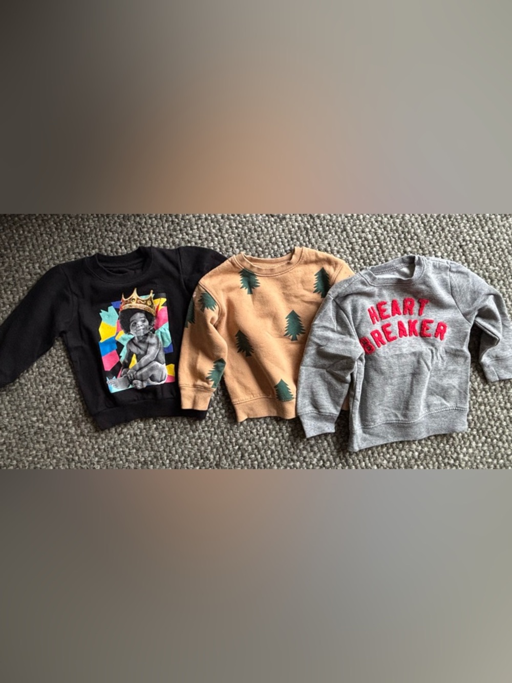Adorable set of toddler sweatshirts- size 2T